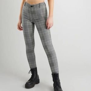 Garage “as if” plaid pants